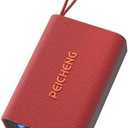 PEICHENG Speaker, Portable Wireless Bluetooth Speakers, Waterproof Loud Stereo Sound with RGB Lights TWS Long Playtime for Home/Party/Outdoor, Electronic Gadgets(1PCS, Red)