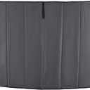 Insulated Windshield Window Cover for 2014-2025 RAM Promaster Van, Blackout Stealth Camping Window Sun Shade- Dark Gray (Front Windshield)
