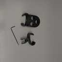Cane Holder for Nitro Rollators with Flat Frame, Drive Walker Cane Holder, Adjustable Crutch Bracket for Wheelchairs, Rollators, Knee Scooters, Assistant Holder for Cane or Stick Users, Black