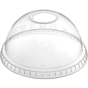 92mm- PET Dome lid (Round hole)- Lid and Cup Sold Separately- 1000pcs