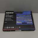 NEIKO 10083A Master Torx Bit Socket and External Torx Socket Set, S2 and CrV Steel, Supreme Torque Output Complete Kit, 60 Pieces