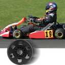 Centrifugal Clutch, Go Kart Clutch 3/4 Bore 12T with #35 Chain 9.525mm for Go Kart Minibike Honda Engines GX160 GX200 GX140 GX120 GC160 GC190, With 2pcs Set Screws and 1pc Connecting link