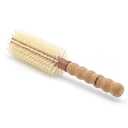 2.2 Inch Boar Bristle Round Brush for Fine Hair Volume Blowout | Short Boar and Nylon Bristles, Lightweight Cork Handle