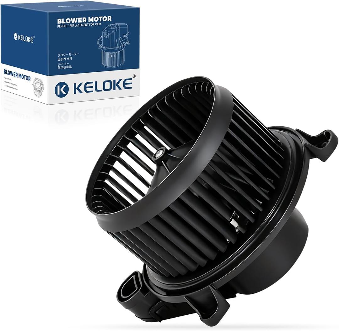 KELOKE Front HVAC Heater Blower Motor Fan Compatible with 2015-2023 Ford Transit-150, Transit-250, Transit-350, Transit-350 HD, 2022-2023 E-Transit, with Fan Cage, Replace# BK2Z19805A PM4063