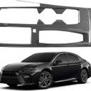 Center Console Gear Shift Panel Cover for Toyota Camry 2025 2026 LE XLE SE XSE Interior Decorations Carbon Fiber Style Accessories