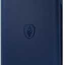 Premium Zip Card Binder, Fabmaker 9 Pocket Trading Card Binder, PU Cover Zipper Card Collection Album, Sturdy 360 Side-Loading Card Folder Holder for Game & Sports Cards, Navy Blue, 9 Pocket - 13.9" x 10.5"