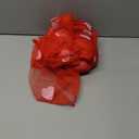 Boao Embroidery Valentines Day Table Runner 30 x 118 Inch Lace Gauze Love Heart Table Decor for Wedding Party Valentines Decorations Anniversary Mother's Day Home Party(Pink Heart)