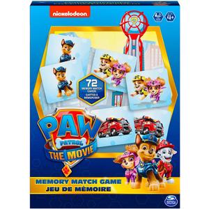Paw Patrol The Movie Memory Matching Game | for Boys & Girls Age 4 and Above | A Fun Memory Game for Kids | Chase, Rubble, Rocky, Skye, and More