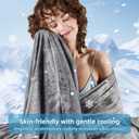 inhand Cooling Blanket Twin XL Size (60"x90"), Cooling Blankets for Hot Sleepers, Absorbs Heat to Keep Adults Cool For Summer Nights Sweats, Thin Cold Lightweight Blanket for Couch Bed, All Season Use