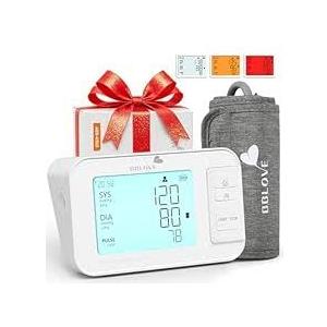 BBLOVE

Blood Pressure Monitors for Home Use, FSA&HSA Eligible Clinically Accurate Blood Pressure Machine, XL Blood Pressure Cuff, Irregular Detection, Large LCD 3-Color Display, Dual User, Voice Broadcast
