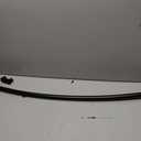 Rubbermaid Curved Shower Curtain Rod, No Drill, 50-72 Inches Adjustable Tension Shower Rod for Bathroom, Non-Slip, No Rust, Matte Black