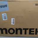 monTEK Ultra Slim TV Wall Mount for 43-90 Inch TVs | 1.1" Thin Low Profile Full Motion Bracket | Dual Swivel Articulating Arms with Tilt | Max VESA 600x400mm | Holds 132lbs | Fits 16"/18" Studs