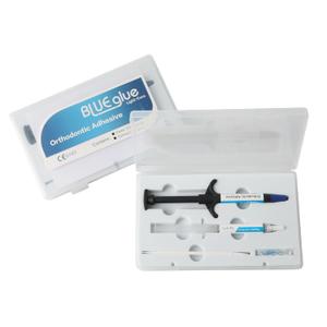 1Set Braces Adhesivos Light Cure Blue Glue Kit,Light Cure Dental Bonding Kit with Etching Gel for Braces Brackets
