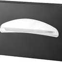 Toilet Seat Cover Dispenser Wall Mounted Stainless Steel Matte Black