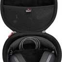 Mchoi Headphones Case Fits for Logitech Zone Vibe 100&125 / for Logitech G PRO X, G735 Wireless Headphones, Case Only, Black