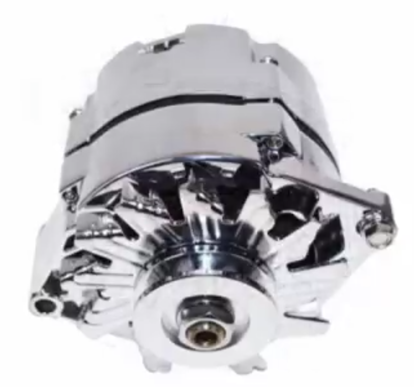 A-Team PerformanceA1001C SBC BBC GMChevy Chrome 110 Amp Alternator with 1 Wire, Setup 305 350 383 400 454