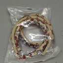 Yuanchu 4-Pack Vintage Floral Headbands for Women, Wide Soft Padded Boho Hair Bands Non Slip Retro Style Hair Accessories Gift for Women