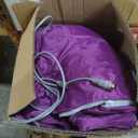 Purple Jade and Tourmaline Infrared Sauna Blanket, 71x32 Inch, 2-Zone Control, Detox, Pain Relief, Oxford Cloth, Home Sauna Blanket