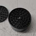 KINGTOP Grinder, Large 3" Spice Grinder (Midnight Black)