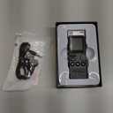 Professional 264GB WUCOTC Digital Voice Recorder - Voice Activated Recorder for Lectures Meetings - 18000 Hours Recording Device with Playback, MP3 Player, Password Protection, Variable Speed, Black