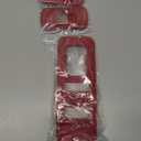 Voodonala Red Window Lift Panel Switch Covers for 2015 2016 2017 2018 2019 2020 Ford F150(4pcs/Set)