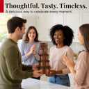 Birthday Gift Basket Tower for Women, Him, Gourmet Snacks & Sweets Food Gifts, Treat Box with Cookies, Delicious Treats, Candy Surprise by Broadway Basketeers