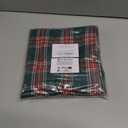 Softalker Christmas Pillow Cover 18x18 Set of 4 - Green Tartan Checkered Throw Pillow Cover, Farmhouse Buffalo Plaid Xmas Decorative Cushion Case for Couch Sofa, Christmas Holiday Decor