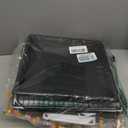 STILLCOVE Medium Flight Bird Cage, Black Parakeet Cages with Rolling Stand & Wheels, Wide Birdcage for Parrots Cockatiels Conure Budgie Canary Finch Lovebird (14.2"L x 14.6"W x 39.4"H)