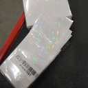 100 Count White Card Sleeves for Trading Cards, Perfect Fit Shiny MTG Card Sleeves, Holographic Card Sleeve Fit for Magic, Photocard, TCG, Baseball/Sports Cards, Yugioh Card, Game Card 66 * 91 mm