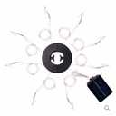 HD Designs Outdoors Solar Micro LED Umbrella Lights - Warm White
 48 In
