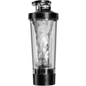Electric Protein Shaker Bottle, USB Rechargeable Mixing Cup for Protein Shakes & Smoothies, 24oz BPA-Free Tritan, Powerful Vortex Blending, Portable for Gym & Travel
