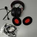 HyperX Cloud III  Wired Gaming Headset, PC, PS5, Xbox Series X|S, Angled 53mm Drivers, DTS Spatial Audio, Memory Foam, Durable Frame, Ultra-Clear 10mm Mic, USB-C, USB-A, 3.5mm  Black/Red