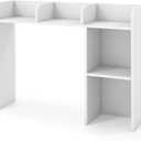 SlickBlue 3 Tier Desk Bookshelf Desktop Organizer Computer Monitor Stand Shelf