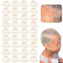 Sheer HD Wig Caps for Lace Front Wig, 36 Pieces Non Slip Bald Stocking Caps for Women, Wig Accessories for Women, Beige