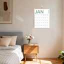 2 x Comix 2026 Wall Calendar 11.5x14 Inch - 12 Month Jan to Dec 2026, Thick 120GSM Paper, Large Blocks Monthly Calendar for Notes, Home Office & School Scheduling (Colorful Large Text)