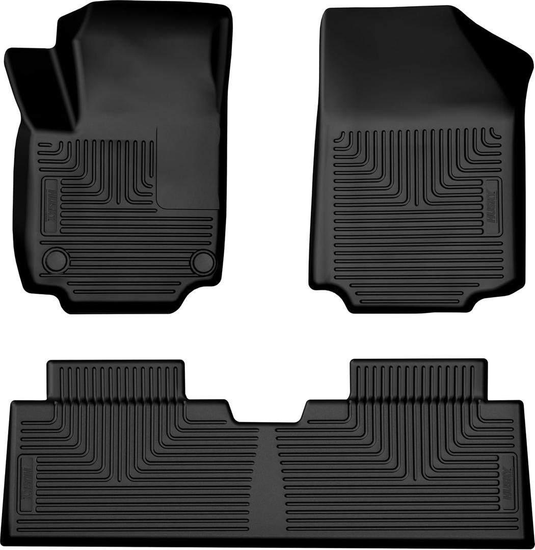 Husky Liners Weatherbeater Floor Mats | Fits 2025-2026 Chevrolet Equinox & 2025 GMC Terrain | Front & 2nd Row, 3-pc Black - 99291 Husky Liners Weatherbeater Floor Mats | Fits 2025-2026 Chevrolet Equinox & 2025 GMC Terrain | Front & 2nd Row, 3-pc Black - 99291