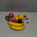 Gresorth Artificial Lifelike Apple Brin Banana Grape Lemon Pear Fake Fruit Toy Home Christmas Party Decoration - 8 Fruits