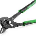 SK 10-Inch Pliers Wrench, Premium CR-V Construction, Smooth Parallel Jaws with Comfortable Grips