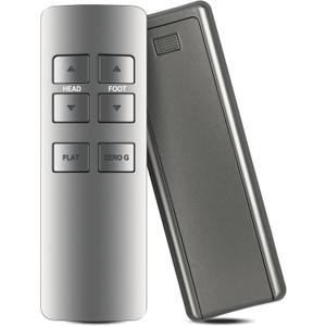Replacement Remote Control for Beautyrest Serta Motion Essentials III/iSeries Adjustable Bed, Compatible Model JLDK.27.09.12 (3rd Gen Gray or iSeries Model)