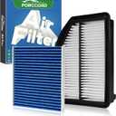 Cabin & Engine Air Filter Combo Fit for Honda CR-V CRV CR V 2012 2013 2014 L4 2.4L Activated Carbon Cabin Filter Replacement Air Filter CF10134 CA11258 Car Accessories