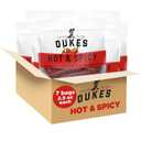 Duke's Pork Hot & Spicy Smoked Shorty Sausages, 7g Protein Per Serving, 2.5 oz. Snack Bags (Pack of 7)