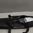 EMART Backdrop Stand 10x7.8ft(WxH) Photo Studio Adjustable Background Stand Support kit with 2 Crossbars, 8 Clamps, 2 Sandbags and Carry Bag for Parties, Events Decoration, Wedding, Photography (Black)