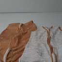 Yoofoss Baby Sleep Sack 6-12 Months 0.5 Tog Wearable Blanket for Baby, 3 Pack 100% Cotton Infant Toddler Sleeping Sack 2-Way Zipper Lightweight Sleep Sack (6-12 Months, Brown Animal)