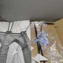 Americanflat 22x28 Poster Frame with Polished Front Cover - Slide-In Photo Frame with Buildable Molding - Fusion Collection - Picture Frames for Wall Display - Black