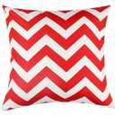 WEMEON Outdoor Waterproof Pillow Covers16x16in, Solid Color Pillow Decorative Square Patio Furniture Pillows for Couch Patio Balcony Tent Garden(Red)