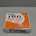 Garage Hooks Heavy Duty, 12 Pack Anti-Slip Coating Garage Wall Storage Hooks for Hanging Bike, Ladder, Garden Tools (Orange)