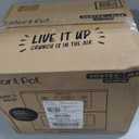 Instant Pot 4Qt Vortex 6-in-1 Mini Air Fryer, Custom Program Options, Air Fry, Broil, Roast, Dehydrate, Bake, Reheat, Black, 4 Quarts