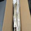 Folding No-Assembly Bookshelf, 2-in-1 Convertible Design, Multifunctional Plant Stand Storage Rack Shelves for Home Office, Easy Assembly, 5-Tier,Gold & Nature Wood