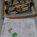 Cat Scratch Puzzle Enrichment Box, Maze Cat Nail File Scratcher & Built-in Sandpaper, Wooden Cat Nail File Enrichment Box, Stress-Free Alternative to Trimming Your Nails