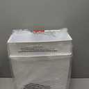 iDesign Small Plastic Bathroom Trash Can, Slim Rectangle Garbage Bin for Bedroom, Office, Dorm, 2-Pack, White